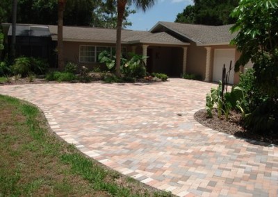 Paver Driveway & Walkway